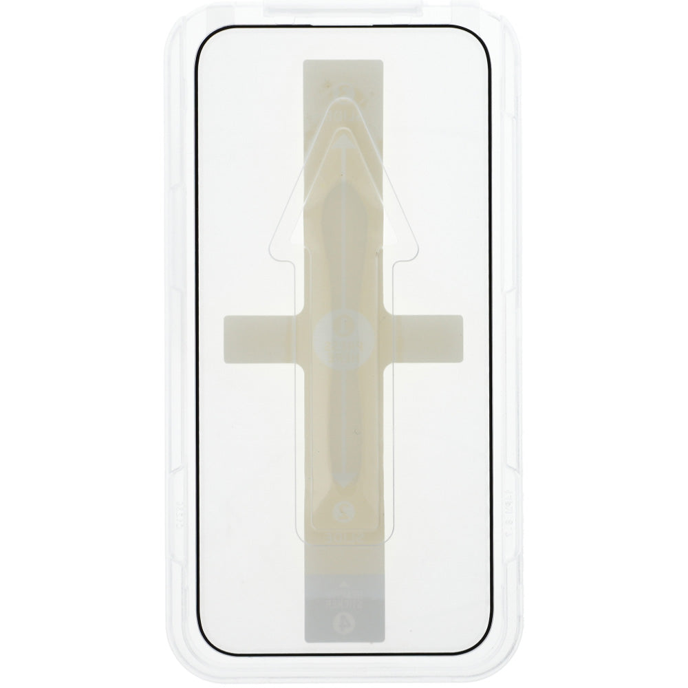 Gehärtetes Glas für iPhone 14 Pro Max, MyScreen Diamond Glass Ultra, Schwarzer Rahmen
