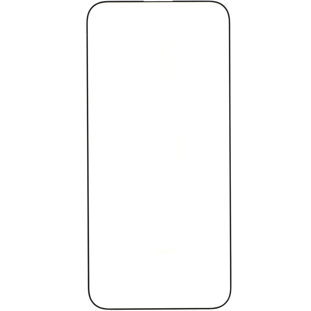 Gehärtetes Glas für iPhone 15 Plus, MyScreen Diamond Glass Ultra, Schwarzer Rahmen