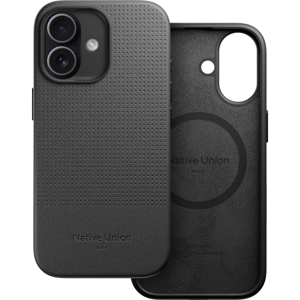 Handyhülle für iPhone 17, Native Union Active Case mit MagSafe, Schwarz