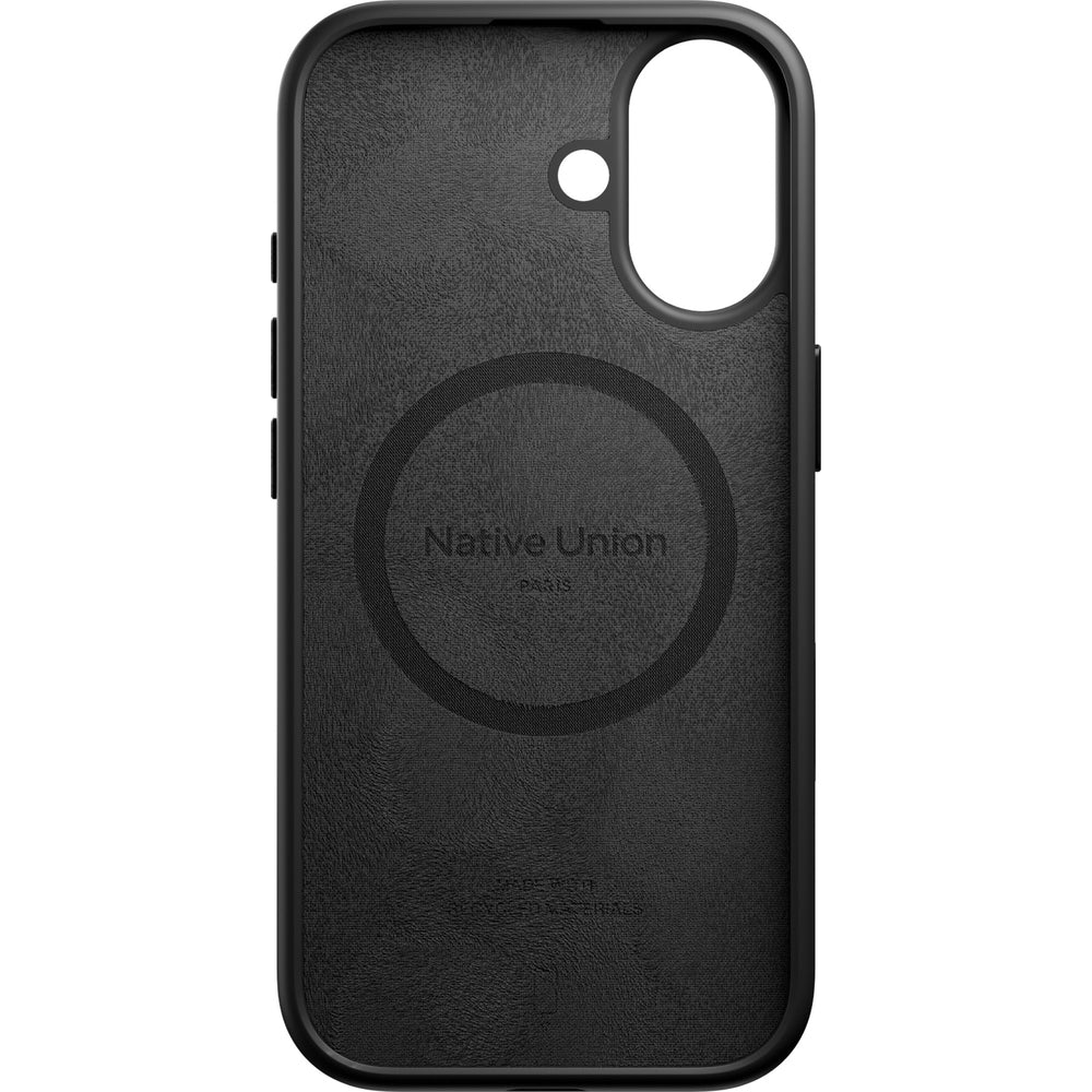 Handyhülle für iPhone 17, Native Union Active Case mit MagSafe, Schwarz