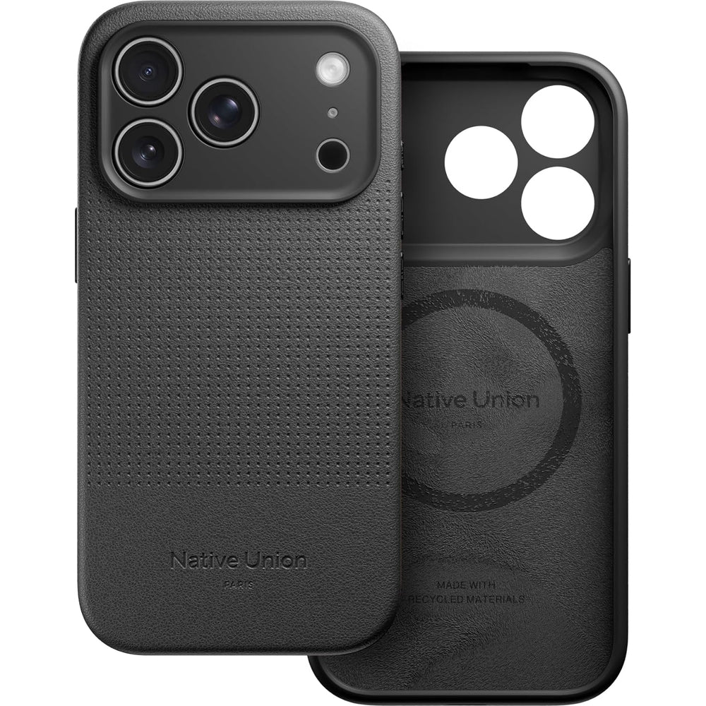 Handyhülle für iPhone 17 Pro, Native Union Active Case mit MagSafe, Schwarz