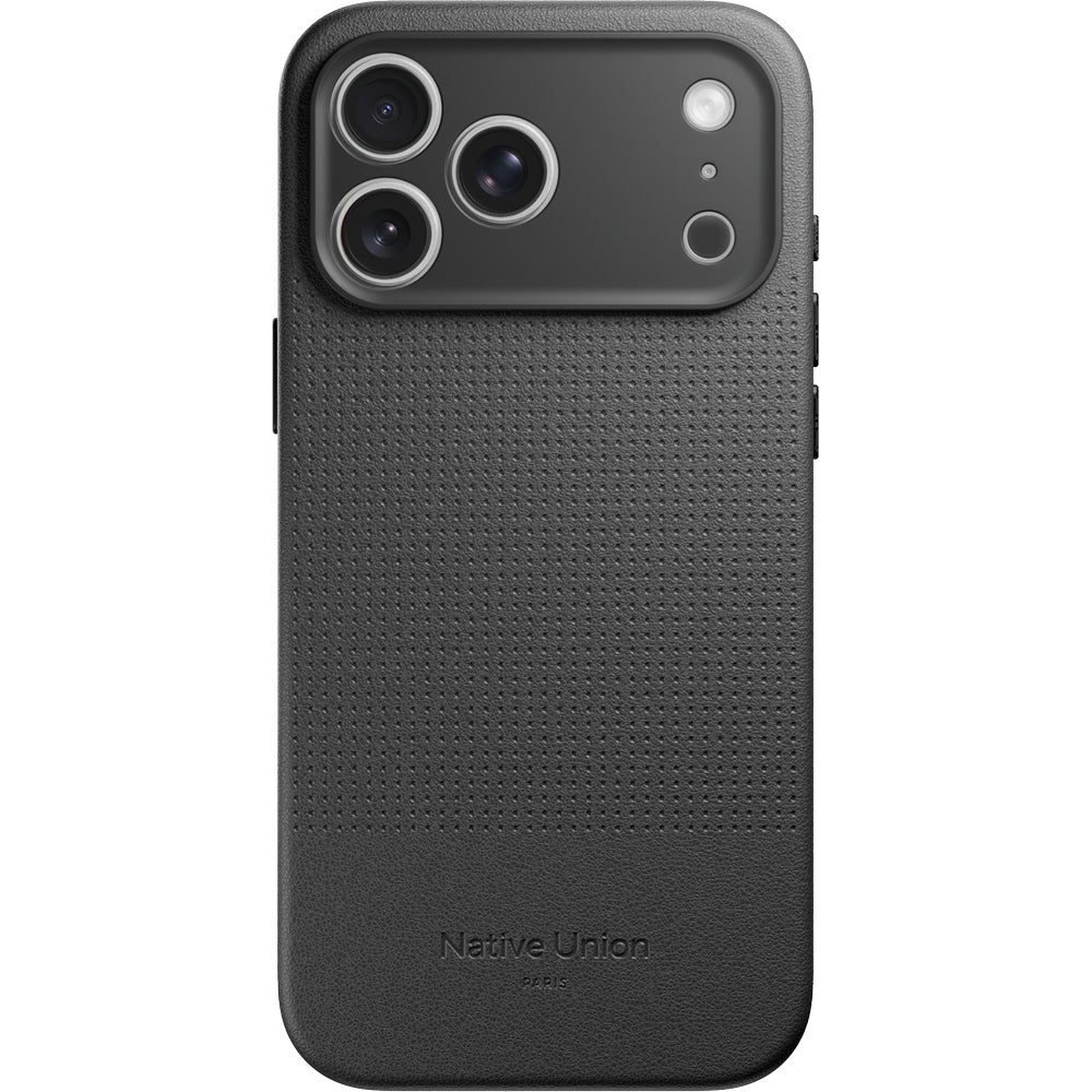 Handyhülle für iPhone 17 Pro Max, Native Union Active Case mit MagSafe, Schwarz