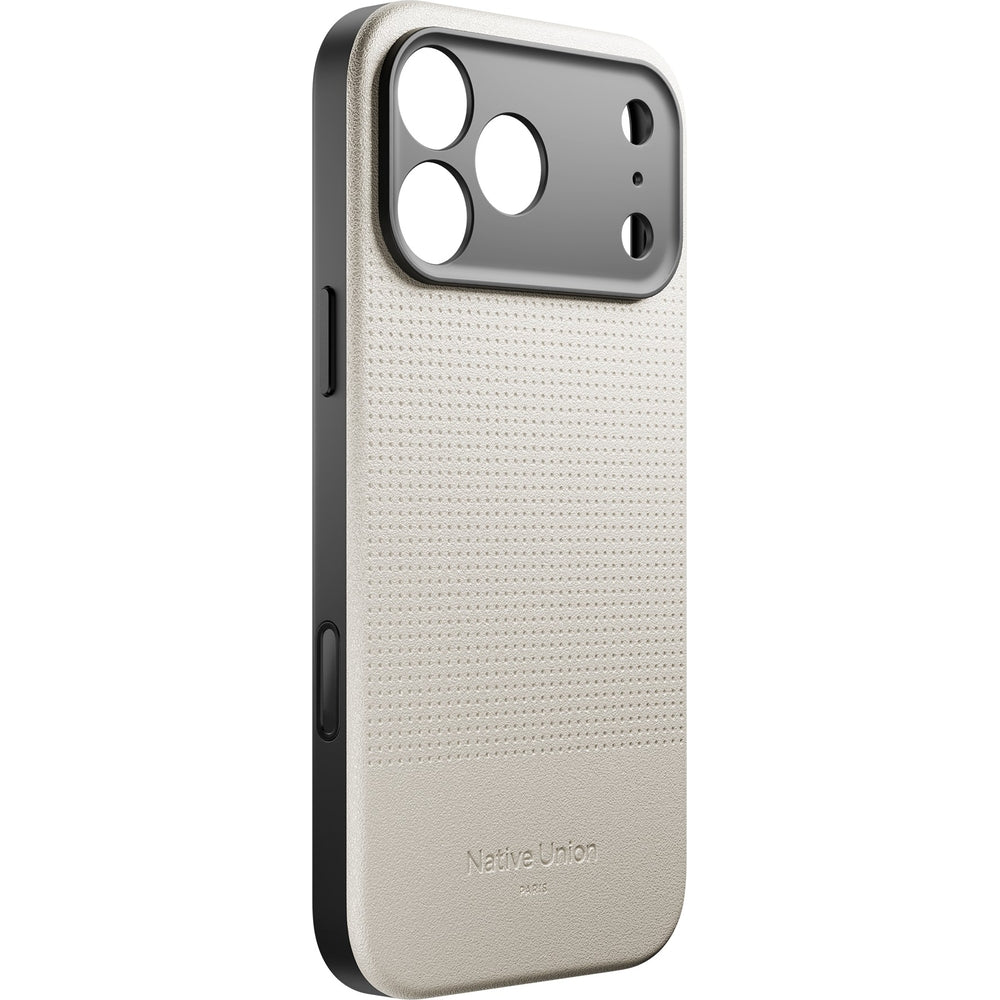 Handyhülle für iPhone 17 Pro Max, Native Union Active Case mit MagSafe, Beige
