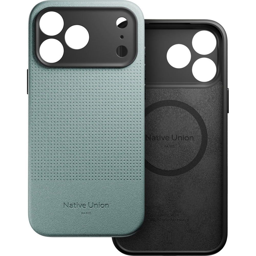 Handyhülle für iPhone 17 Pro Max, Native Union Active Case mit MagSafe, Grün