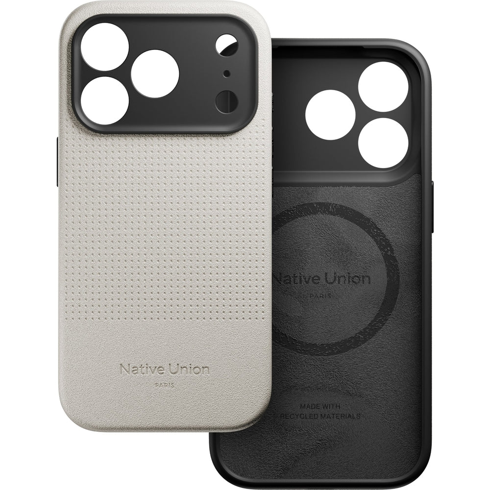 Handyhülle für iPhone 17 Pro, Native Union Active Case mit MagSafe, Beige