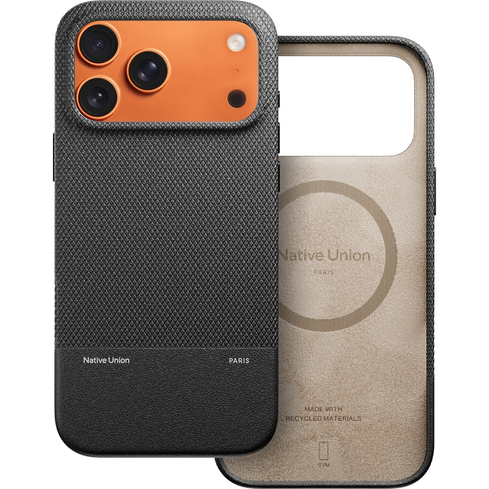 Handyhülle für iPhone 17 Pro Max, Native Union (RE)Classic mit MagSafe, Schwarz