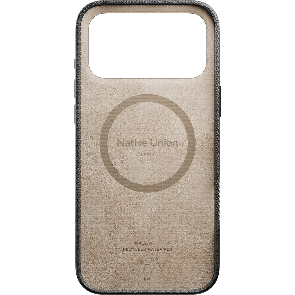 Handyhülle für iPhone 17 Pro Max, Native Union (RE)Classic mit MagSafe, Schwarz