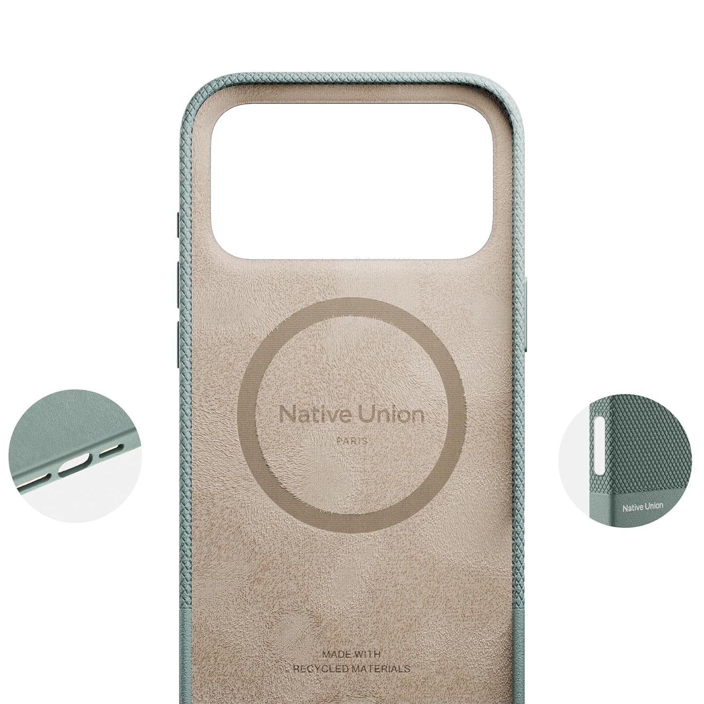 Handyhülle für iPhone 17 Pro Max, Native Union (RE)Classic mit MagSafe, Grün