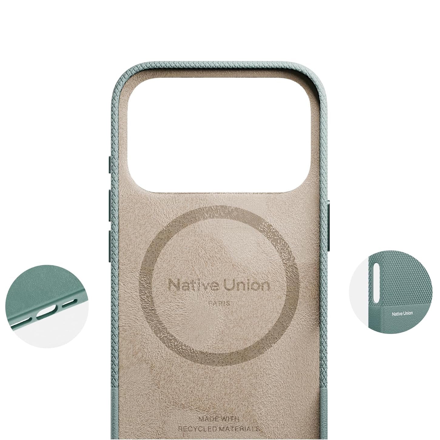 Handyhülle für iPhone 17 Pro, Native Union (RE)Classic mit MagSafe, Grün