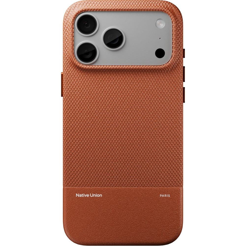Handyhülle für iPhone 18 Pro Max, Native Union (RE)Classic mit MagSafe, Orange (2/3)