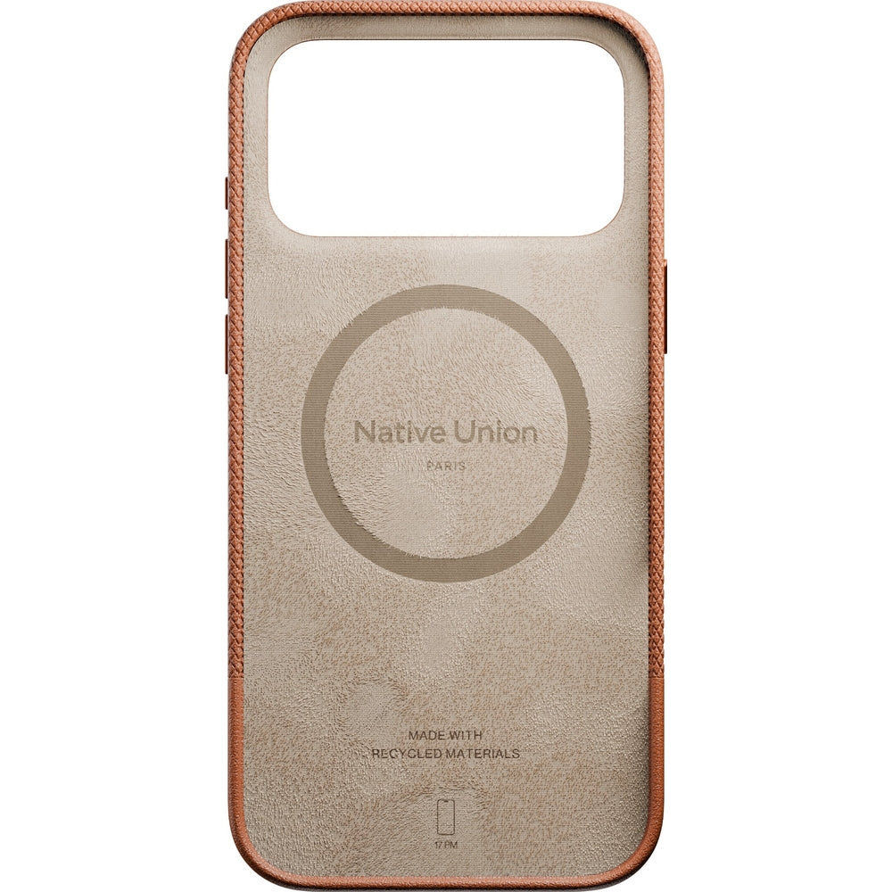Handyhülle für iPhone 17 Pro Max, Native Union (RE)Classic mit MagSafe, Braun