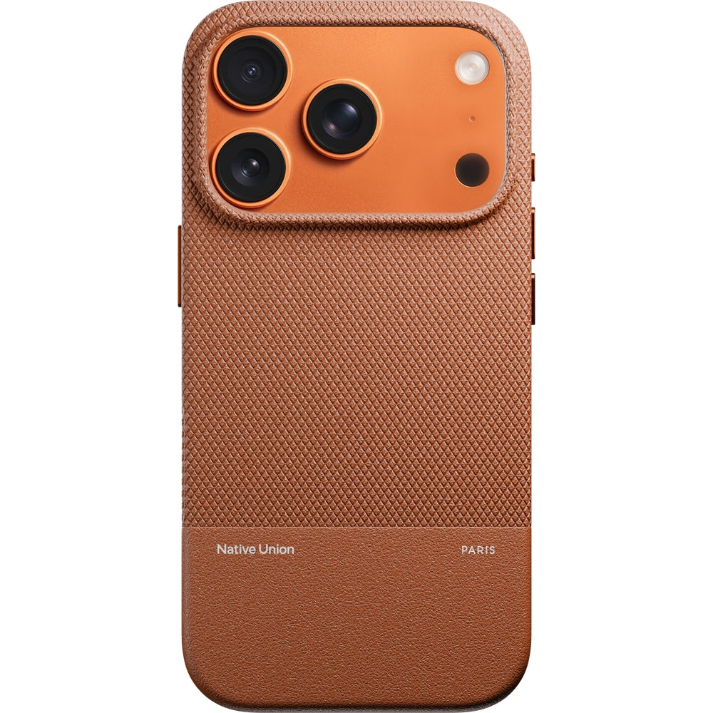 Handyhülle für iPhone 17 Pro, Native Union (RE)Classic mit MagSafe, Braun