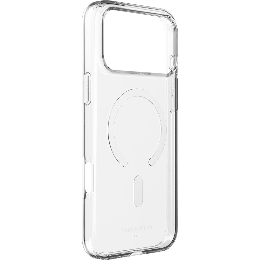 Handyhülle für iPhone 17 Pro Max, Native Union (RE)Clear mit MagSafe, Transparent