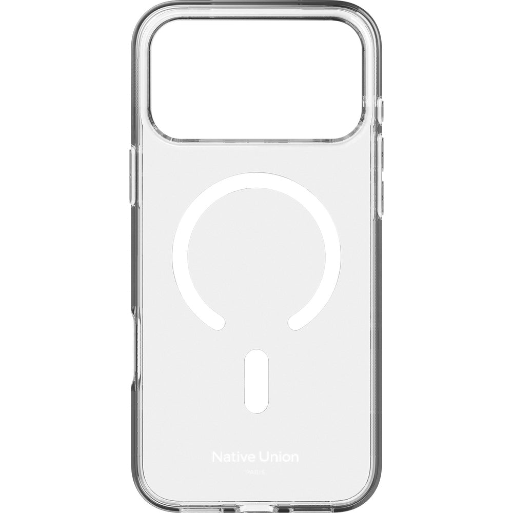 Handyhülle für iPhone 17 Pro Max, Native Union (RE)Clear mit MagSafe, Transparent