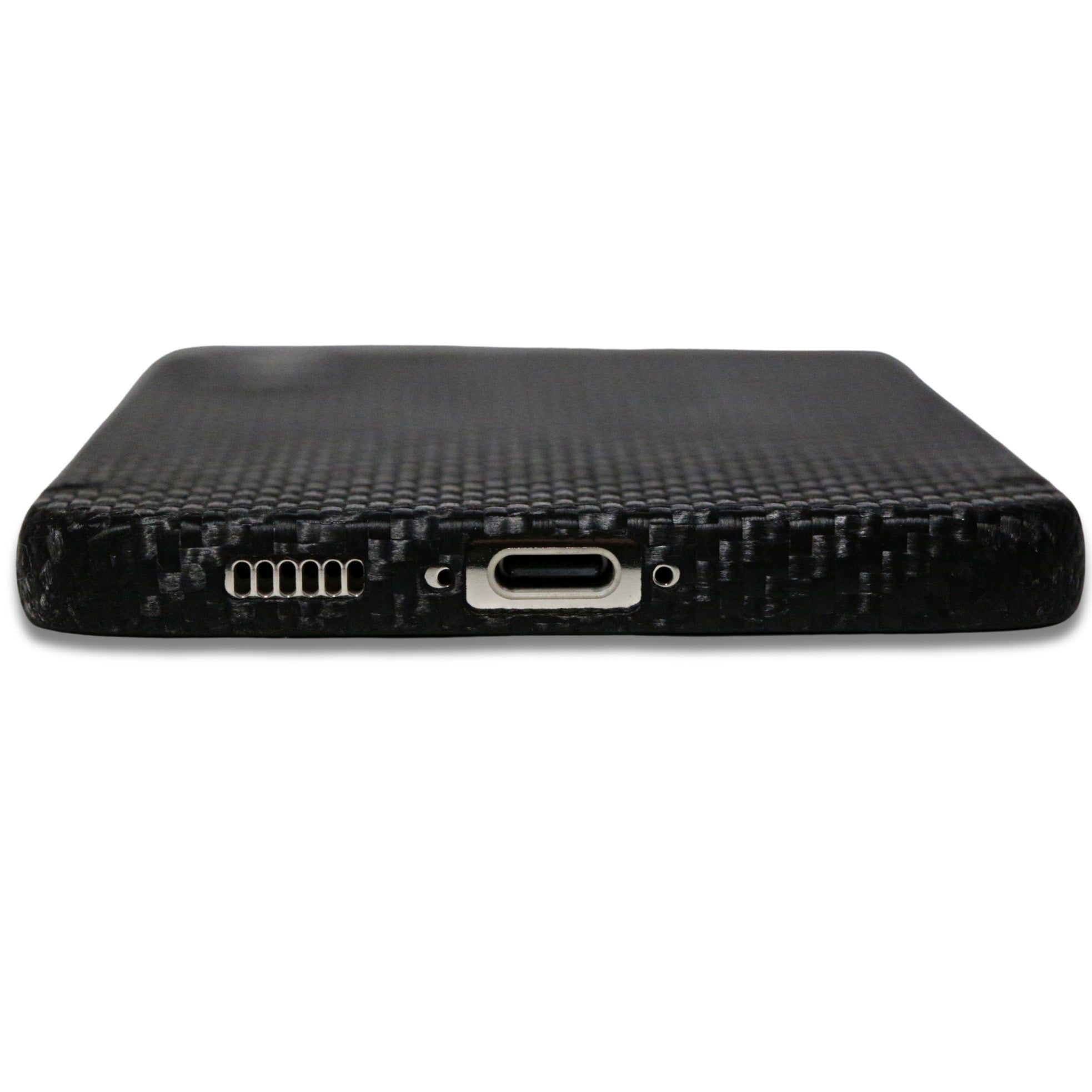 Handyhülle für Galaxy S26, Nevox Carbon Series Magnet, Schwarz