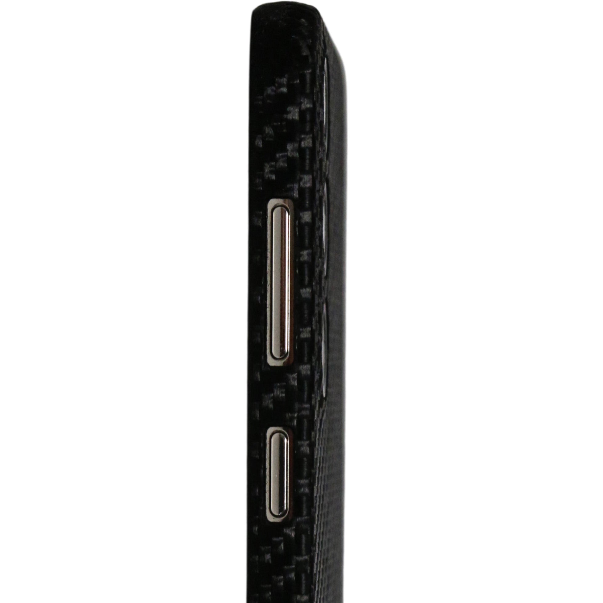 Handyhülle für Galaxy S26 Plus, Nevox Carbon Series Magnet, Schwarz