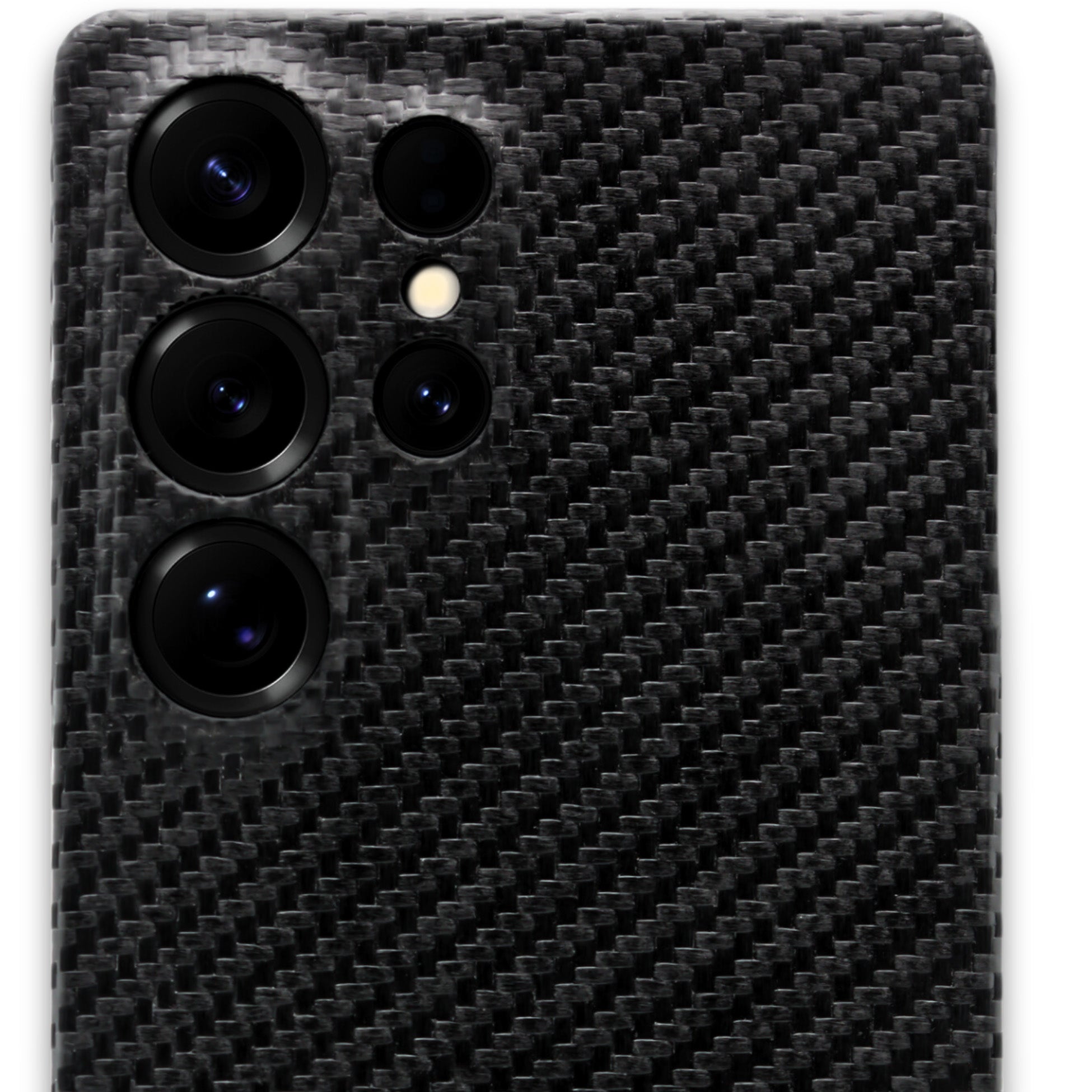 Handyhülle für Galaxy S26 Ultra, Nevox Carbon Series Magnet, Schwarz