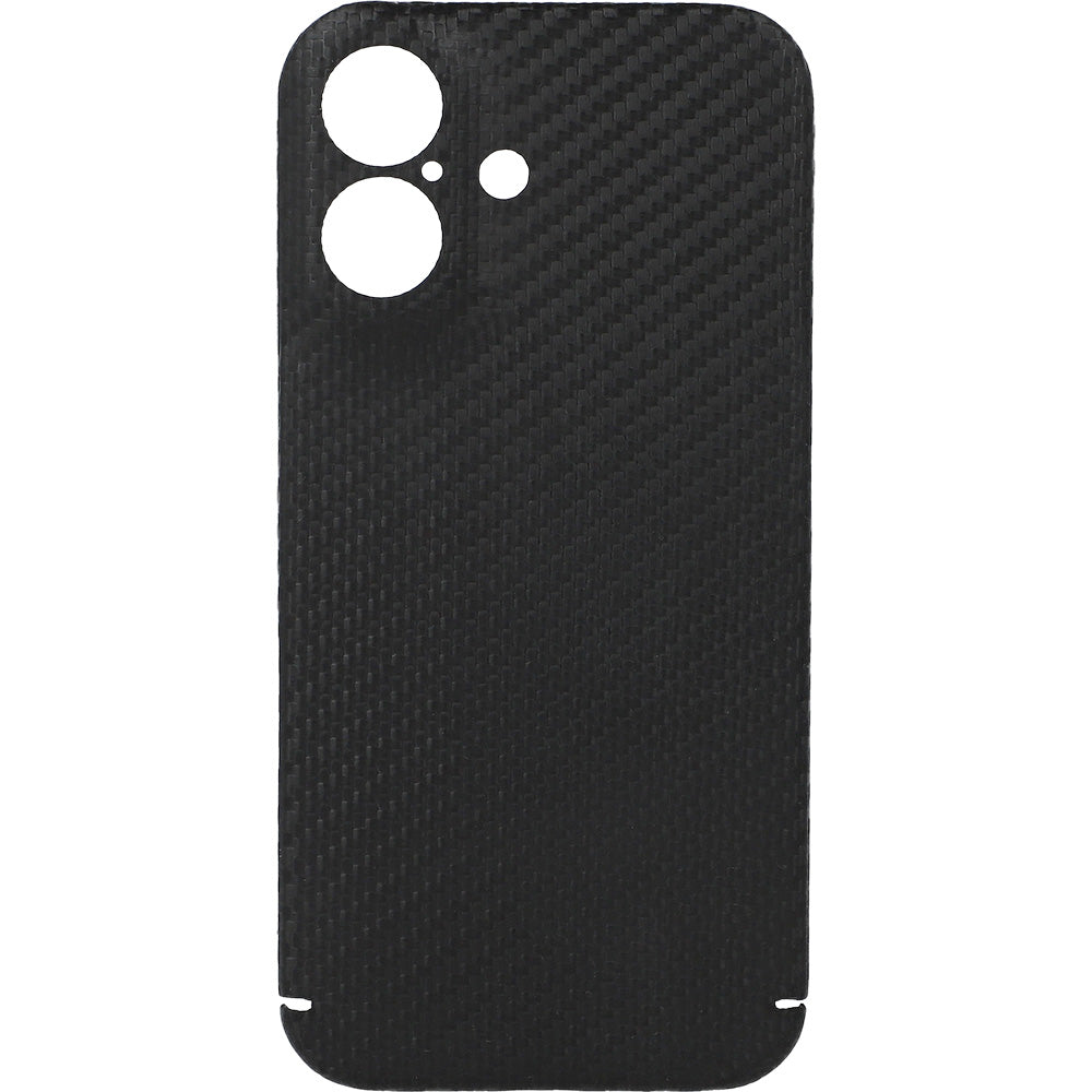 Schutzhülle für Apple iPhone 16 Nevox CarbonSeries, Schwarz