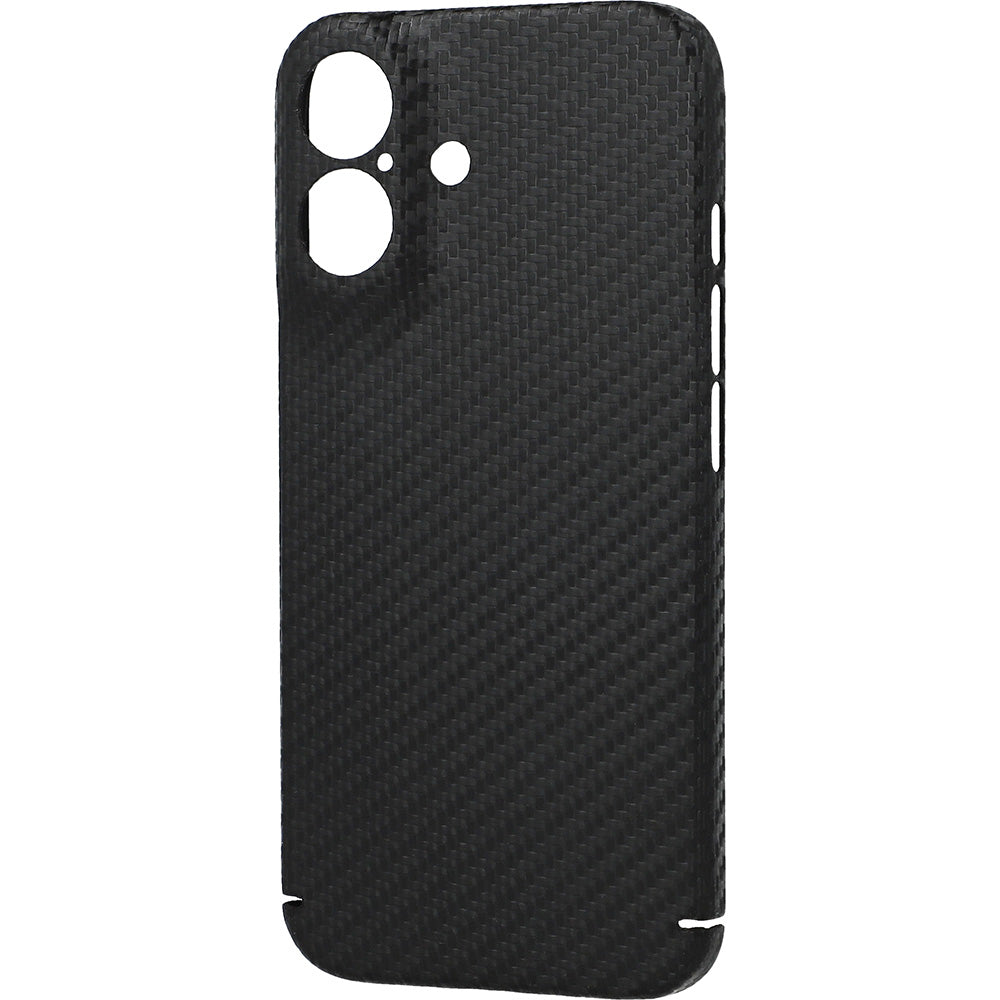 Schutzhülle für Apple iPhone 16 Nevox CarbonSeries, Schwarz
