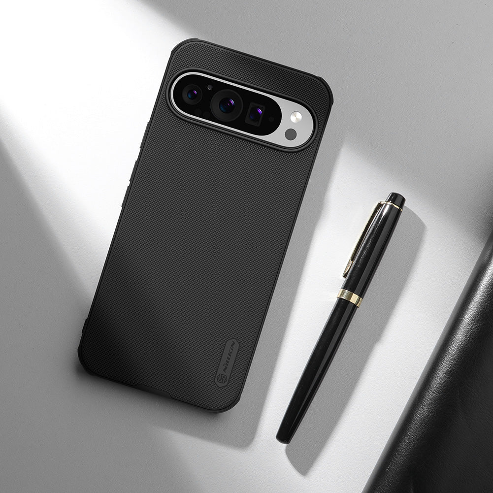 Handyhülle für Google Pixel 9 Pro XL, Nillkin Super Frosted Shield Pro Magnetic, Schwarz