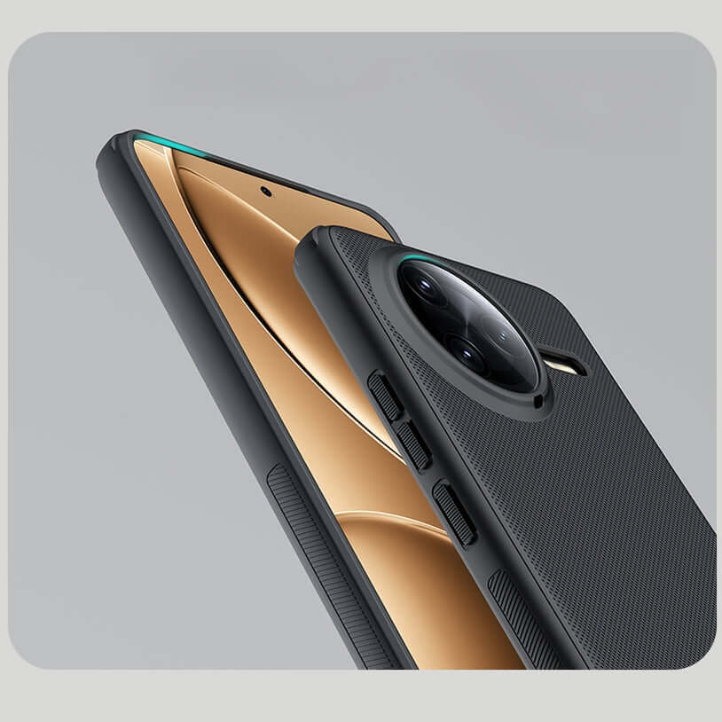 Handyhülle für Xiaomi POCO F7 Ultra, Nillkin Frosted Shield Pro Magnetic, Schwarz