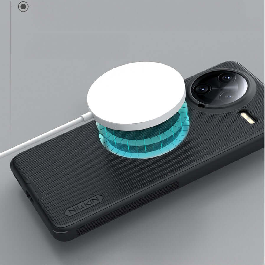 Handyhülle für Xiaomi POCO F7 Ultra, Nillkin Frosted Shield Pro Magnetic, Schwarz