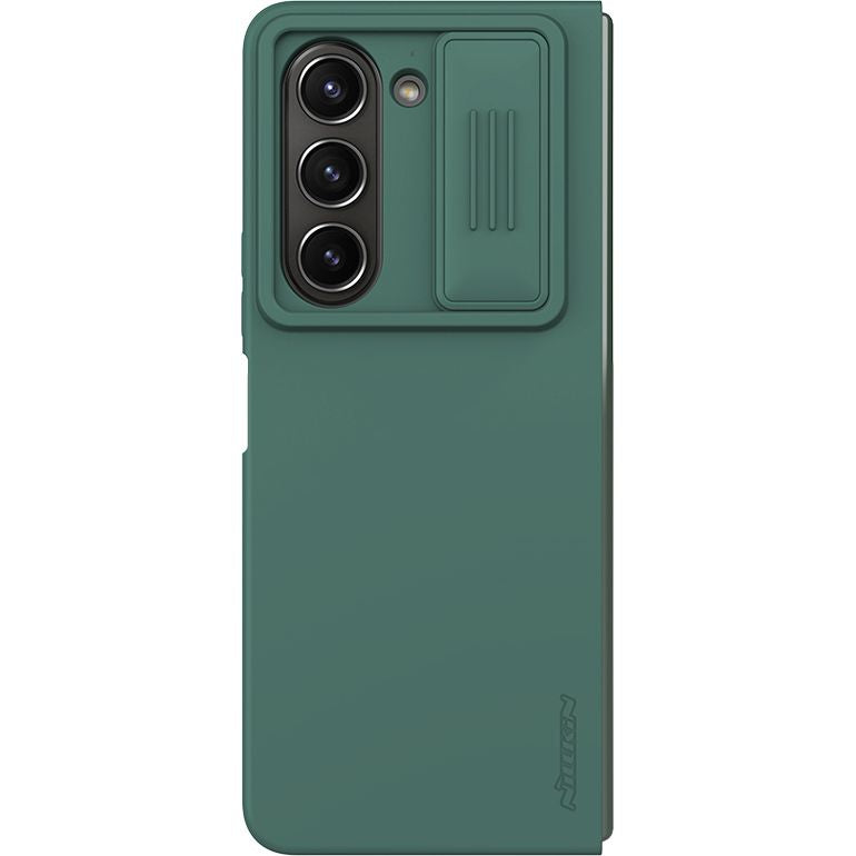 Schutzhülle mit Kameraslider Nillkin CamShield Silky für Galaxy Z Fold 5, Grün