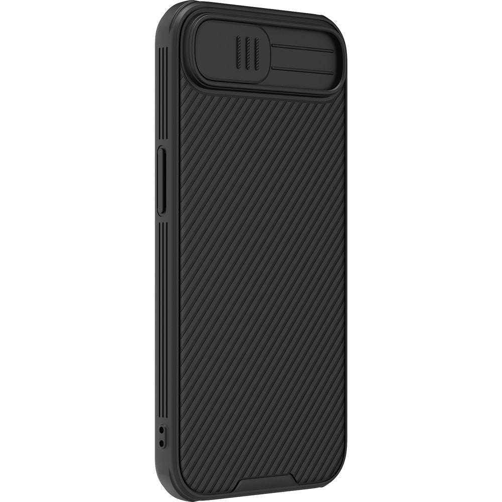 Handyhülle für iPhone 17e / 16e, Nillkin CamShield Pro, Schwarz