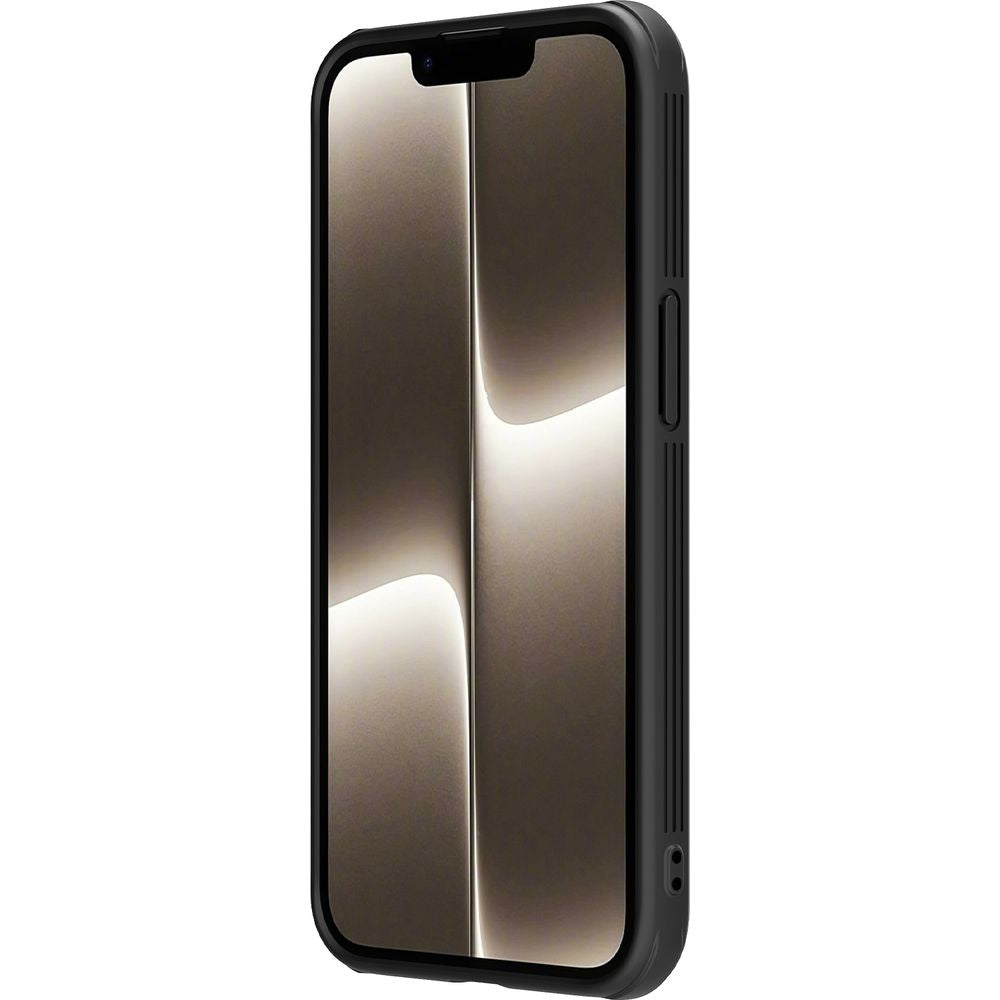 Handyhülle für iPhone 17e / 16e, Nillkin CamShield Pro, Schwarz