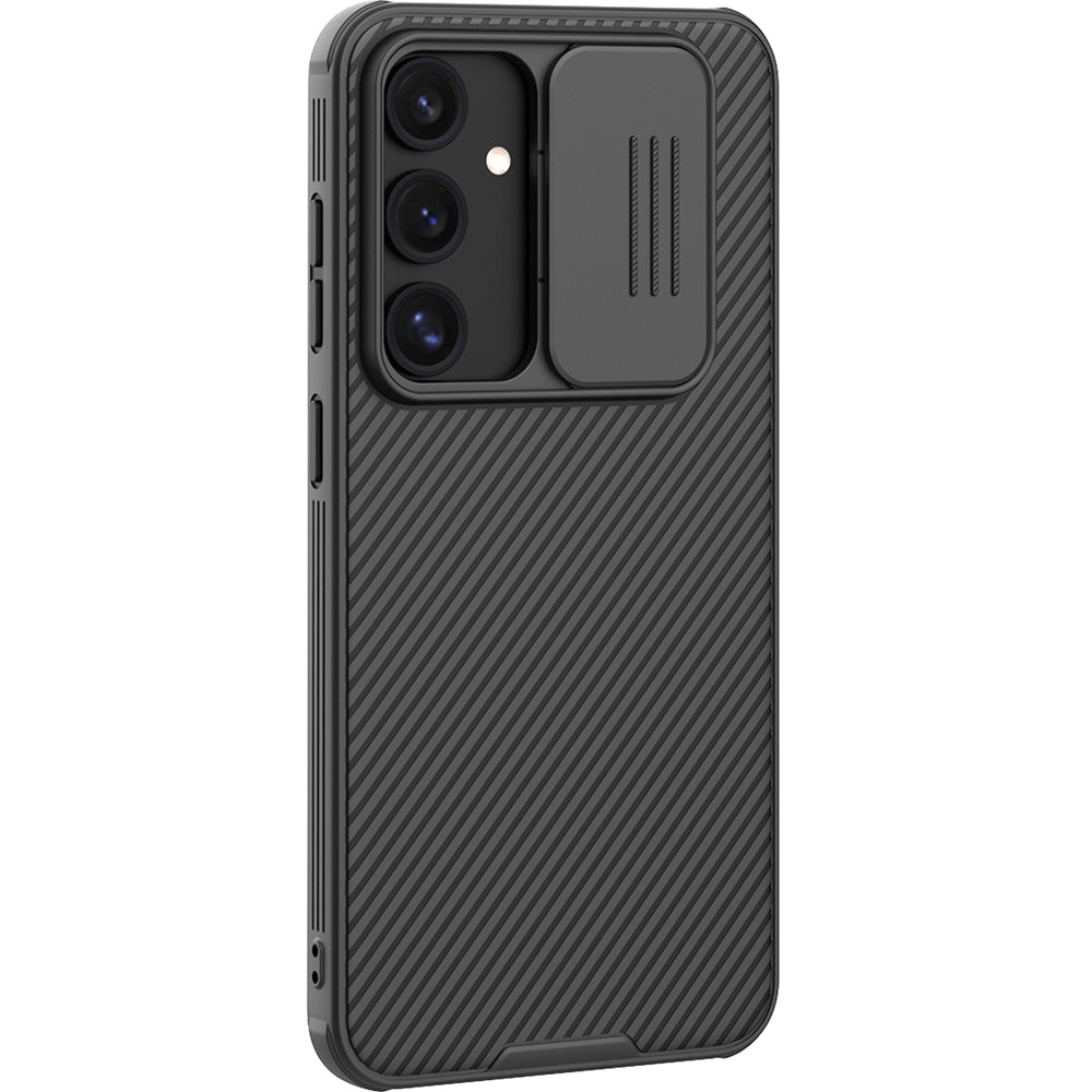 Handyhülle für Samsung Galaxy S24 FE, Nillkin CamShield Pro, Schwarz