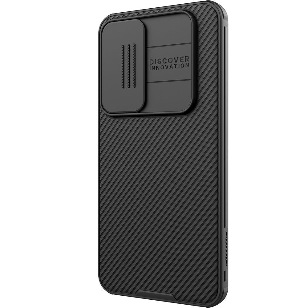 Handyhülle für Samsung Galaxy S24 FE, Nillkin CamShield Pro, Schwarz