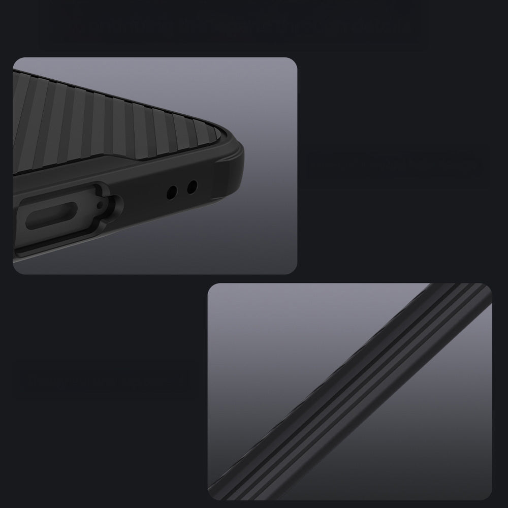 Handyhülle für Galaxy A57 5G, Nillkin CamShield Pro, Schwarz