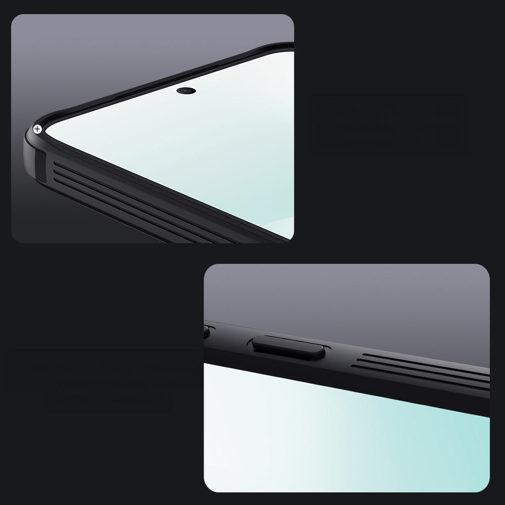Handyhülle für Galaxy A57 5G, Nillkin CamShield Pro, Schwarz