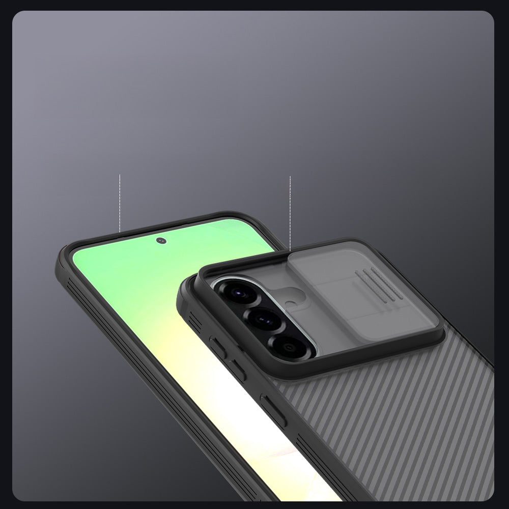 Handyhülle für Galaxy A57 5G, Nillkin CamShield Pro, Rauchfarben