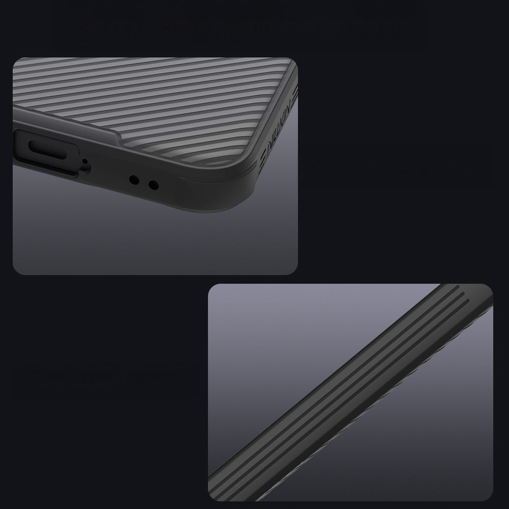Handyhülle für Galaxy A57 5G, Nillkin CamShield Pro, Rauchfarben