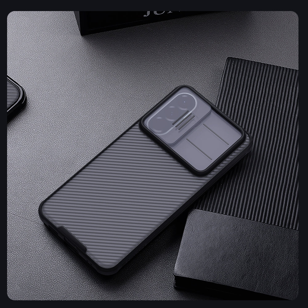 Handyhülle für Galaxy A57 5G, Nillkin CamShield Pro, Rauchfarben