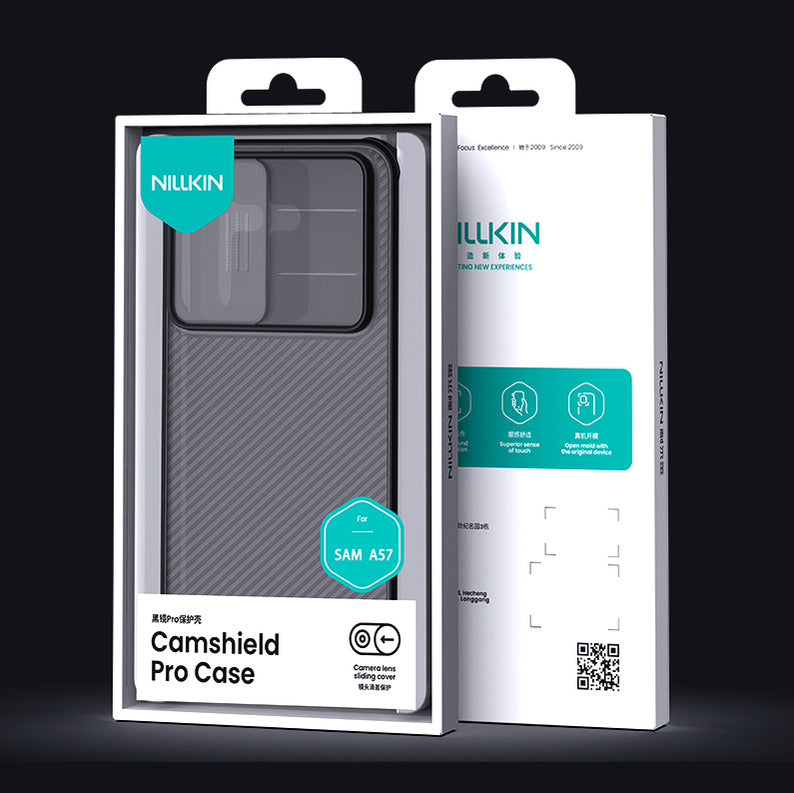 Handyhülle für Galaxy A57 5G, Nillkin CamShield Pro, Rauchfarben