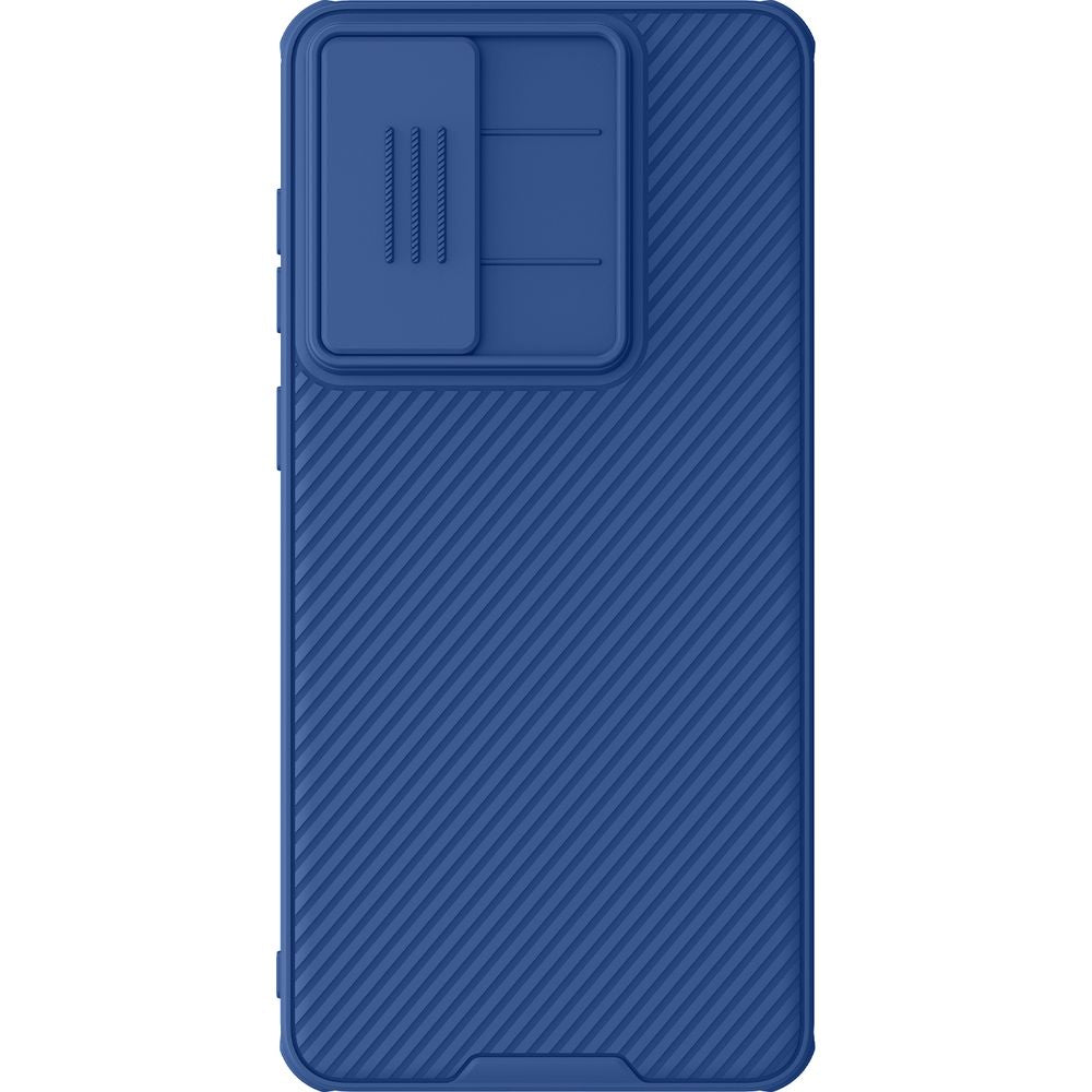 Handyhülle mit Kameraschutz für Galaxy S25 Edge, Nillkin CamShield Pro, Dunkelblau