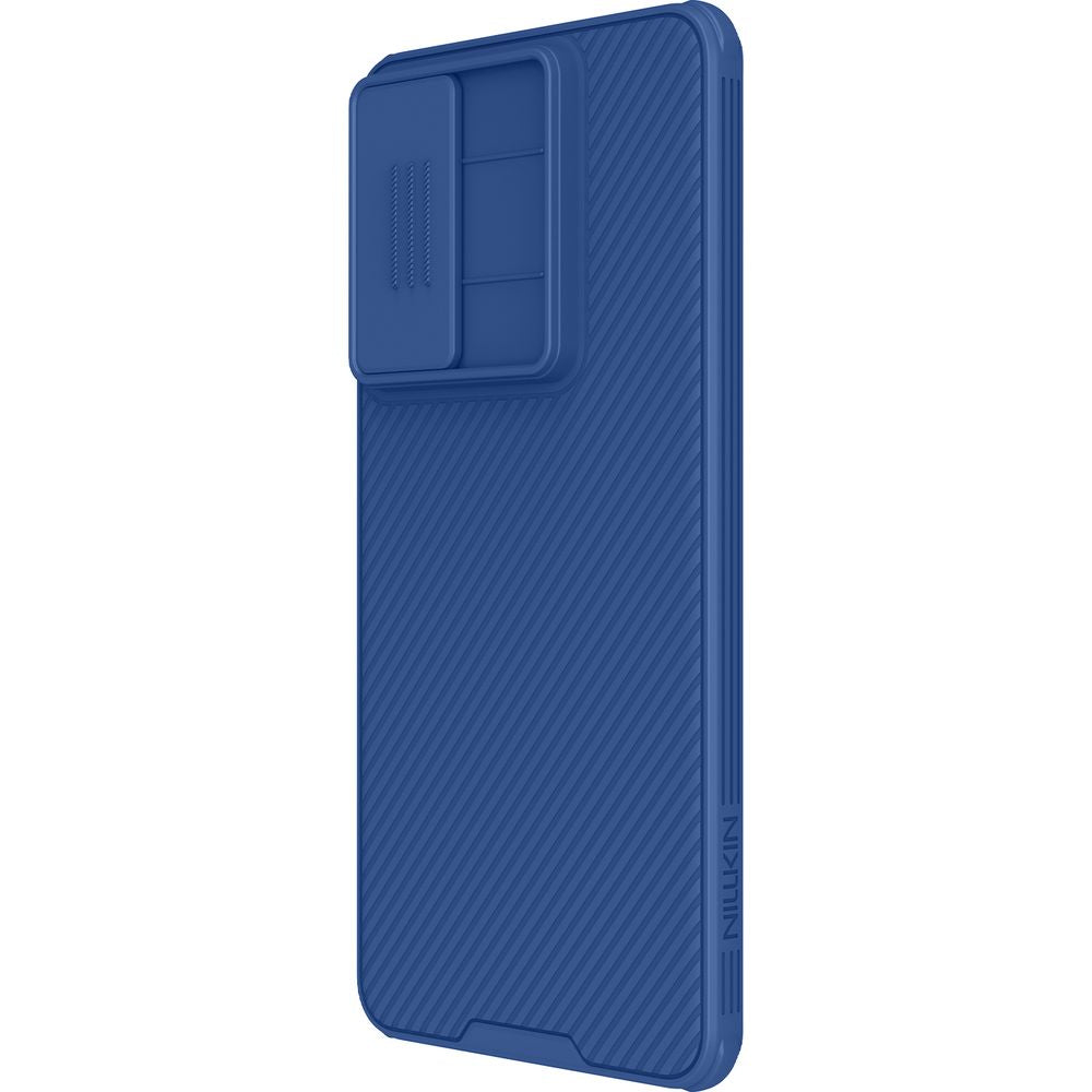 Handyhülle mit Kameraschutz für Galaxy S25 Edge, Nillkin CamShield Pro, Dunkelblau