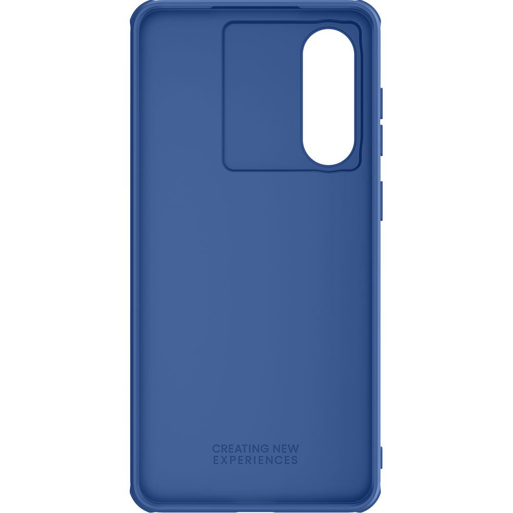 Handyhülle mit Kameraschutz für Galaxy S25 Edge, Nillkin CamShield Pro, Dunkelblau