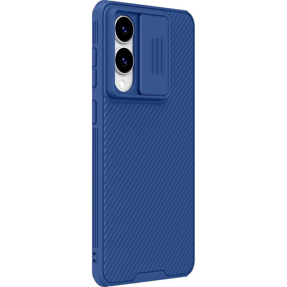 Handyhülle mit Kameraschutz für Galaxy S25 Edge, Nillkin CamShield Pro, Dunkelblau