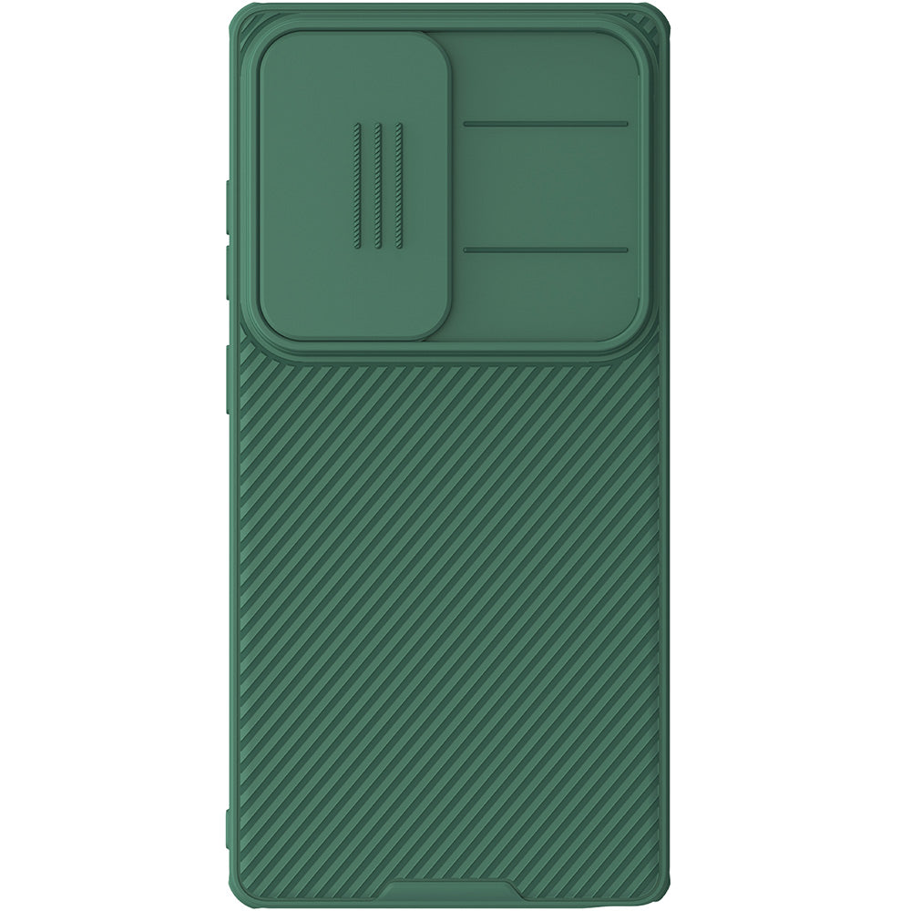 Handyhülle für Galaxy S25 Ultra, Nillkin CamShield Pro, Dunkelgrün
