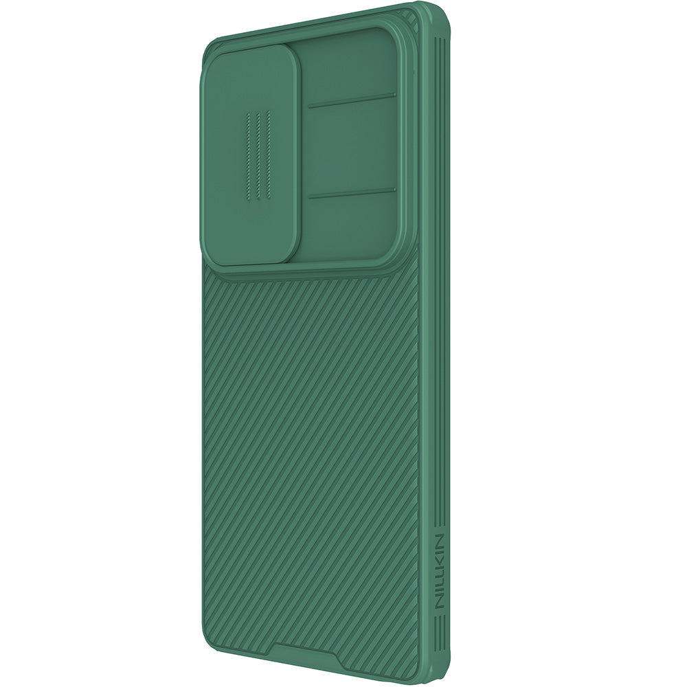 Handyhülle für Galaxy S25 Ultra, Nillkin CamShield Pro, Dunkelgrün