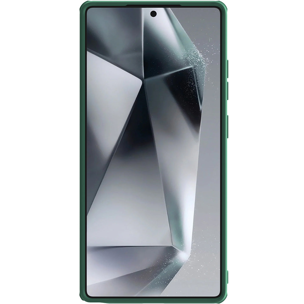 Handyhülle für Galaxy S25 Ultra, Nillkin CamShield Pro, Dunkelgrün