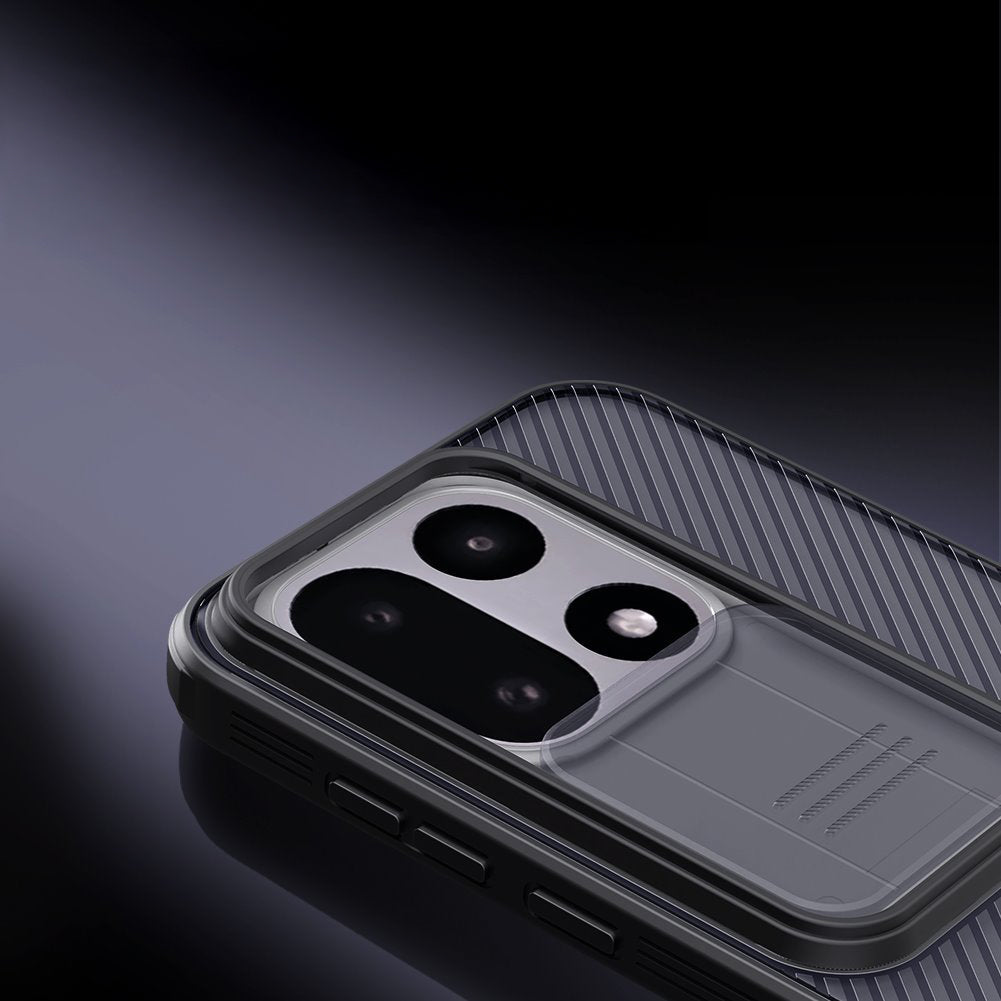 Handyhülle für OnePlus 15, Nillkin CamShield Pro, Rauchfarben