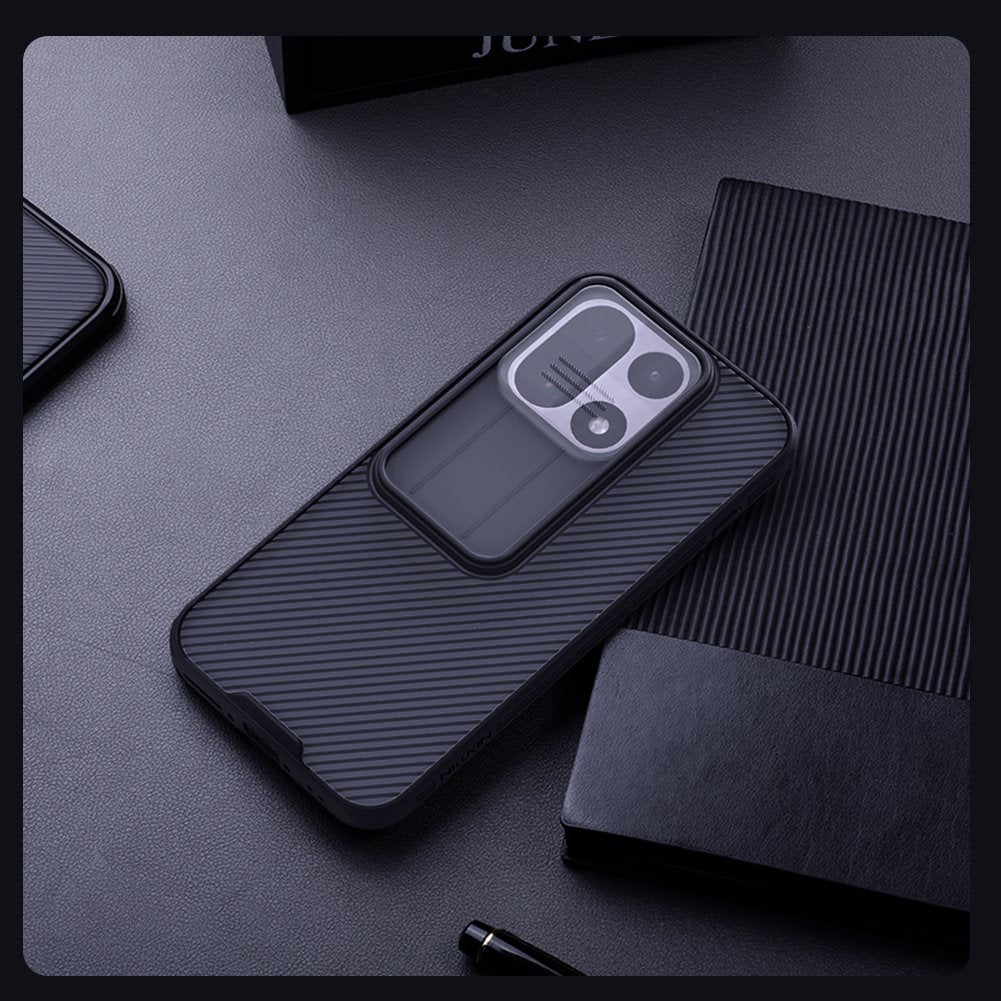 Handyhülle für OnePlus 15, Nillkin CamShield Pro, Rauchfarben
