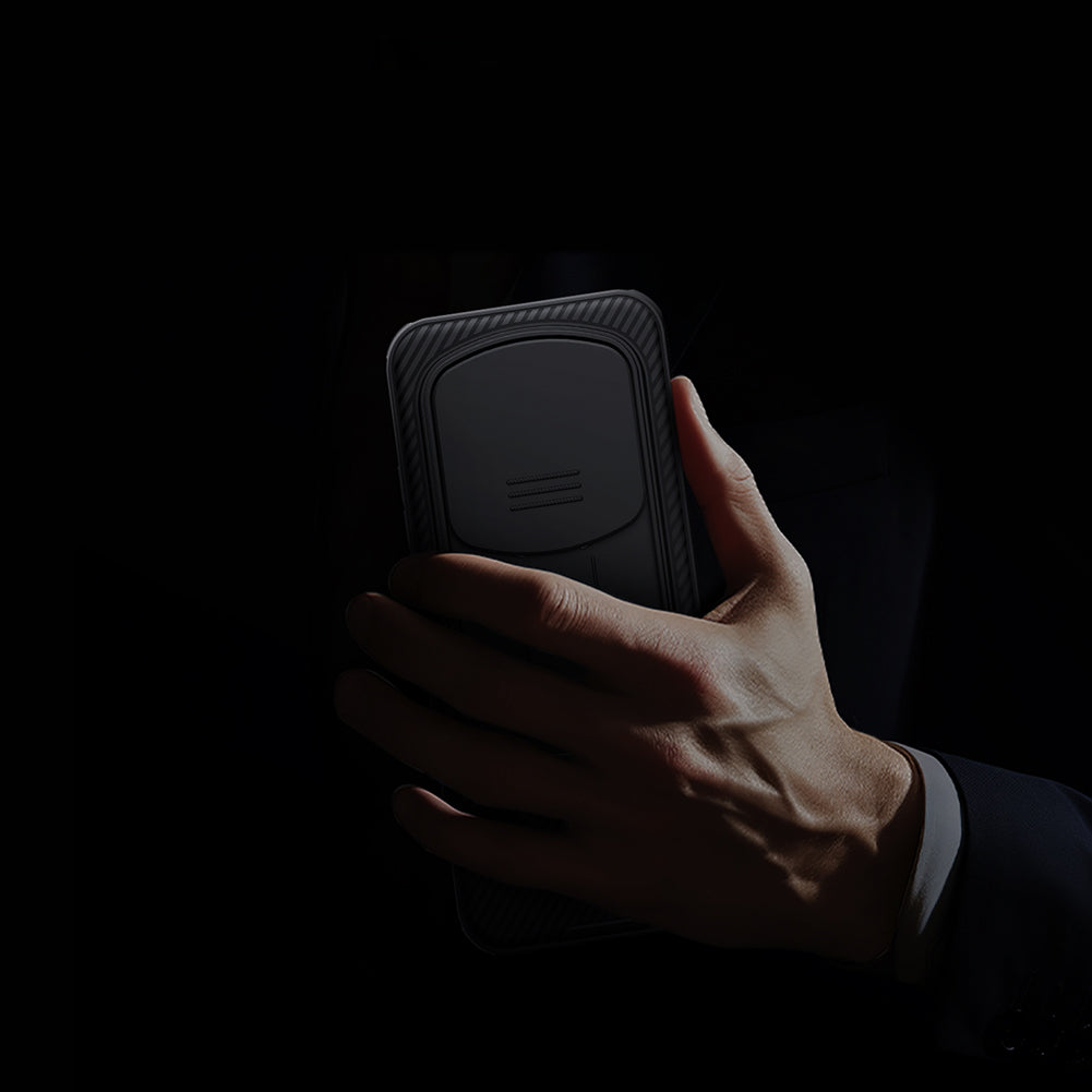 Handyhülle für Honor Magic8 Pro, Nillkin CamShield Pro, Schwarz