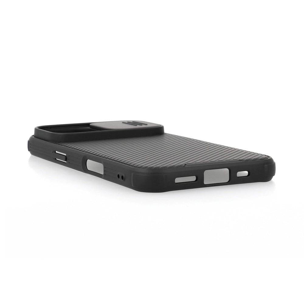 Schutzhülle für iPhone 16, Nillkin CamShield Pro, Schwarz