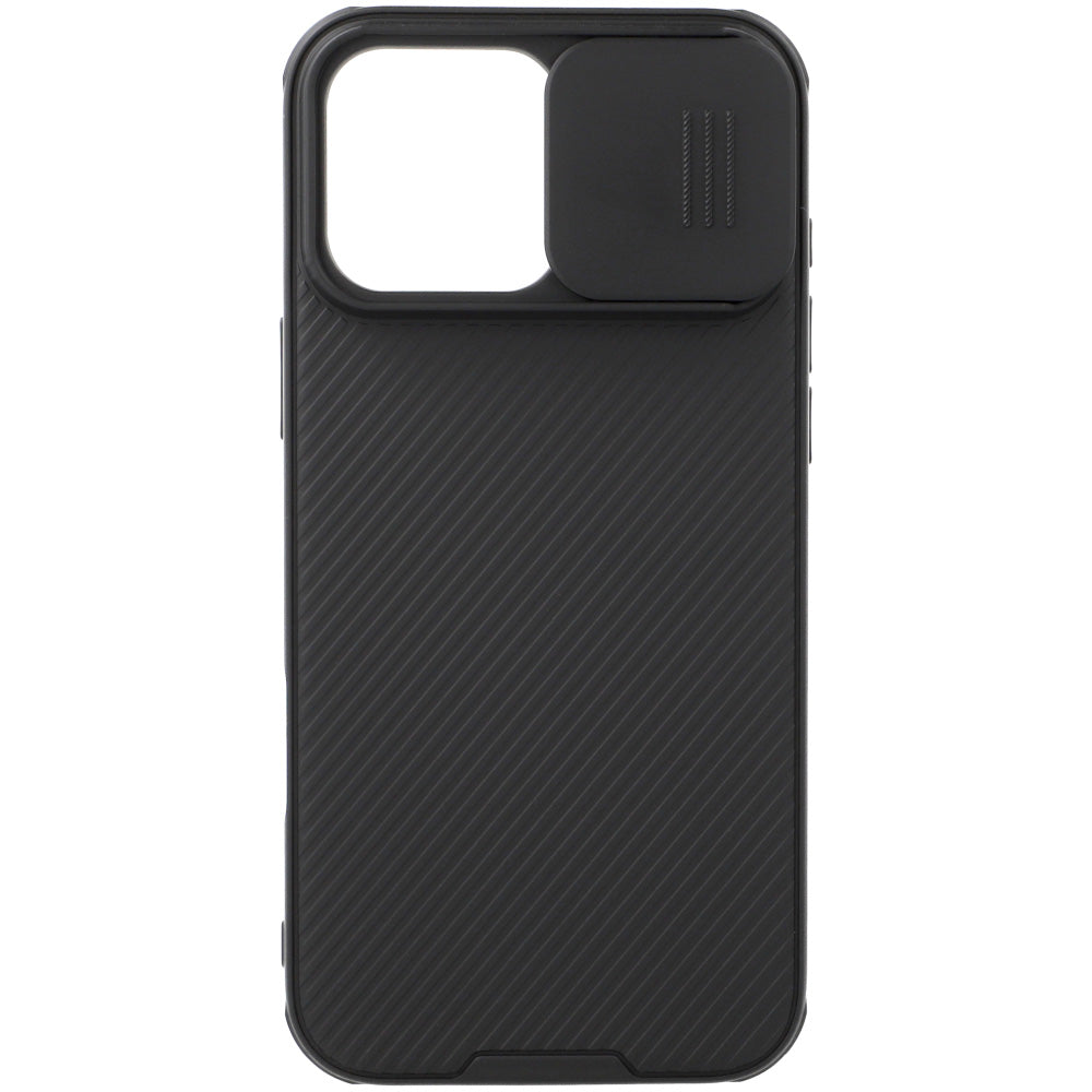 Schutzhülle für iPhone 16 Pro Max, Nillkin CamShield Pro, Schwarz
