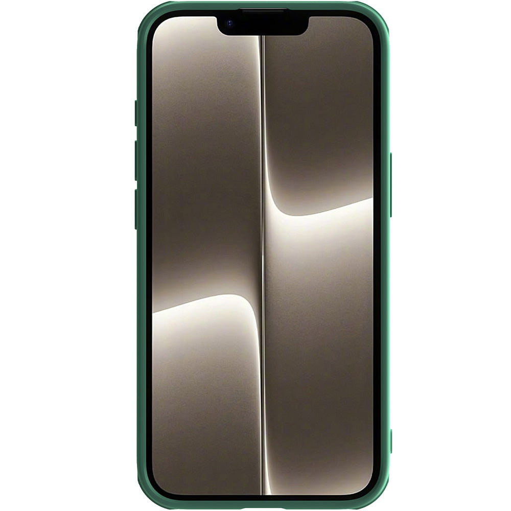 Handyhülle für iPhone 17e / 16e, Nillkin CamShield Pro, Dunkelgrün